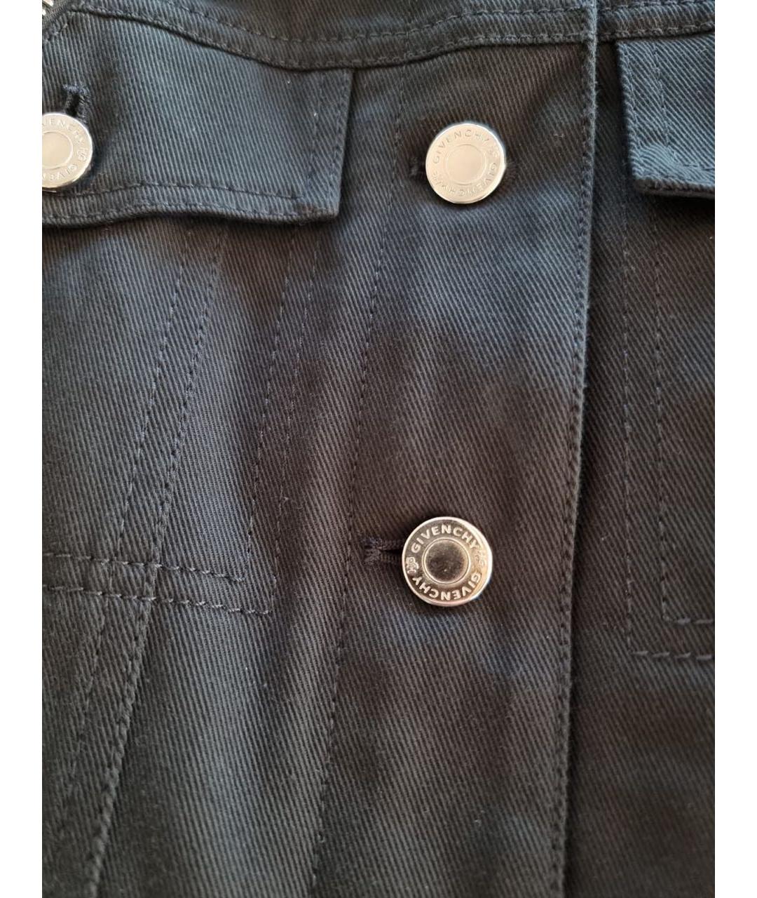 GIVENCHY Черный кожаный тренч/плащ, фото 7