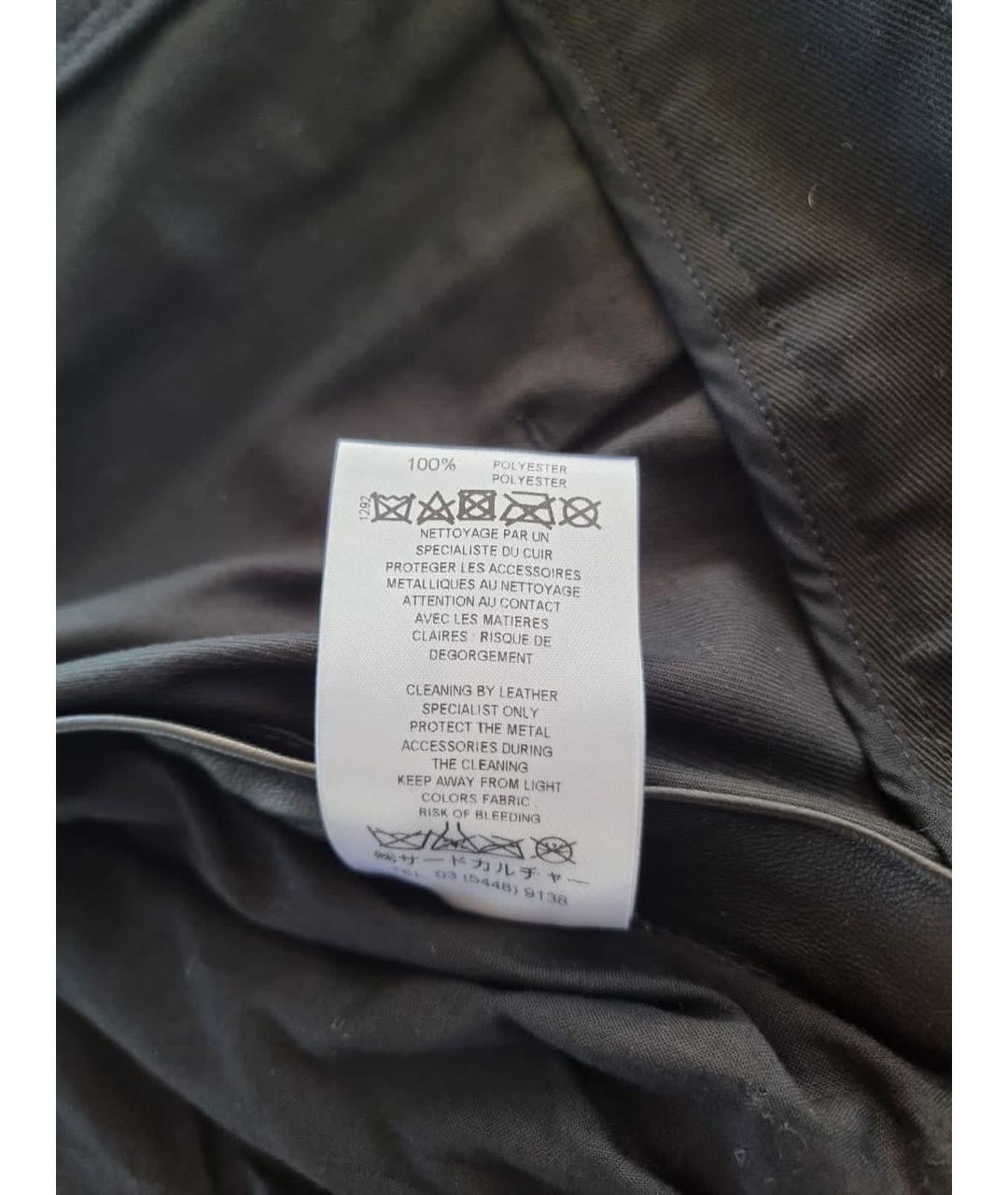 GIVENCHY Черный кожаный тренч/плащ, фото 5