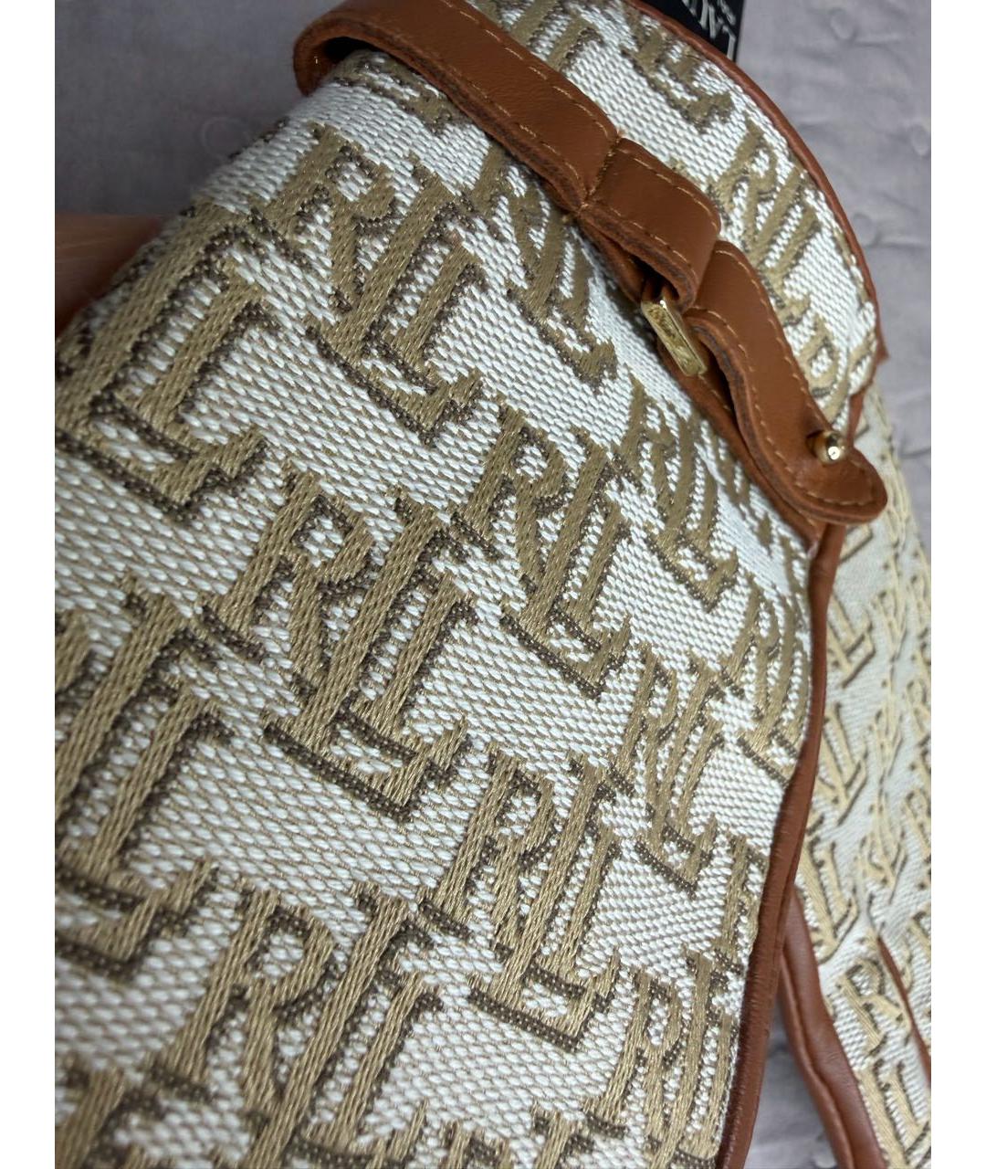 RALPH LAUREN Коричневые перчатки, фото 3