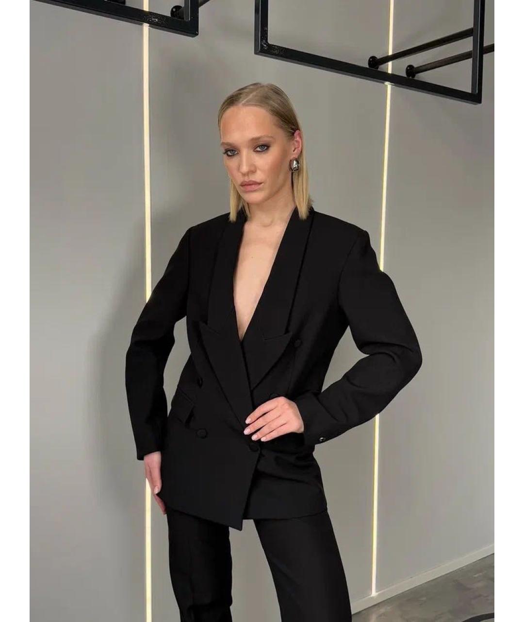 COPERNI Черный полиэстеровый жакет/пиджак, фото 4