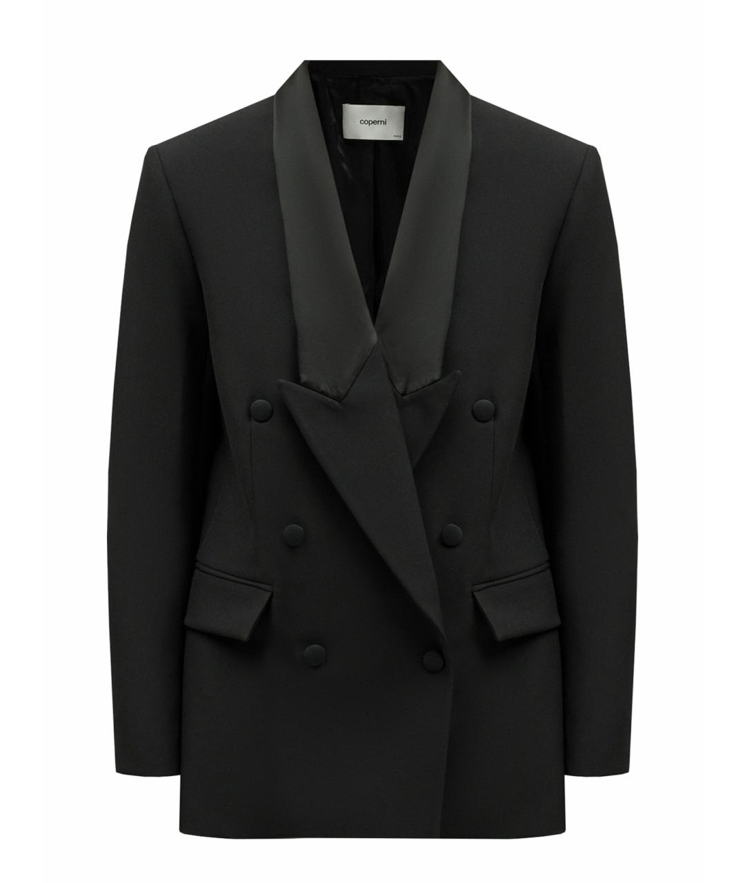 COPERNI Черный полиэстеровый жакет/пиджак, фото 1