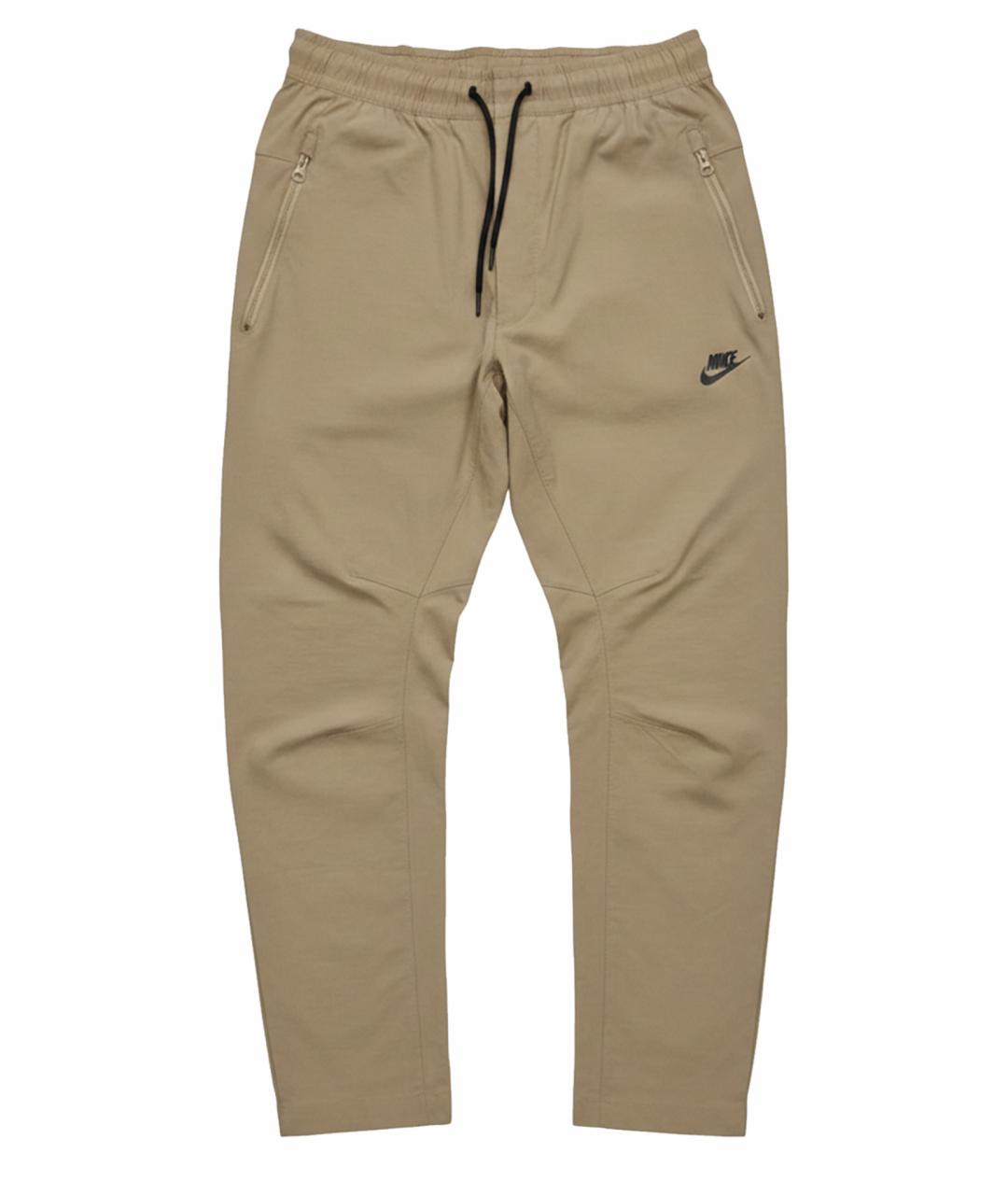 NIKE Бежевые повседневные брюки, фото 1