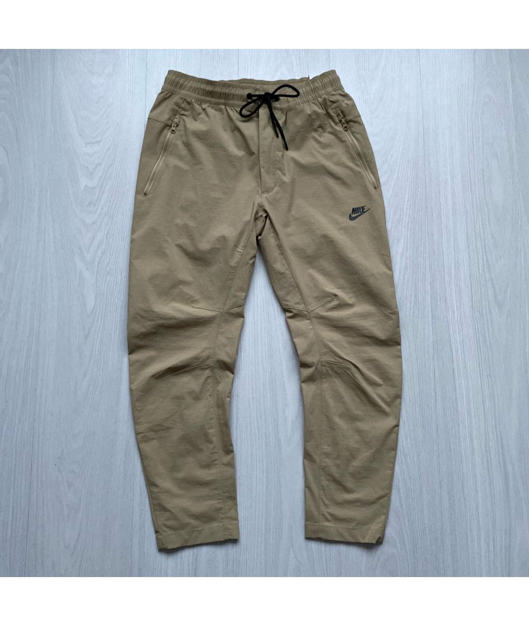 NIKE Бежевые повседневные брюки, фото 5