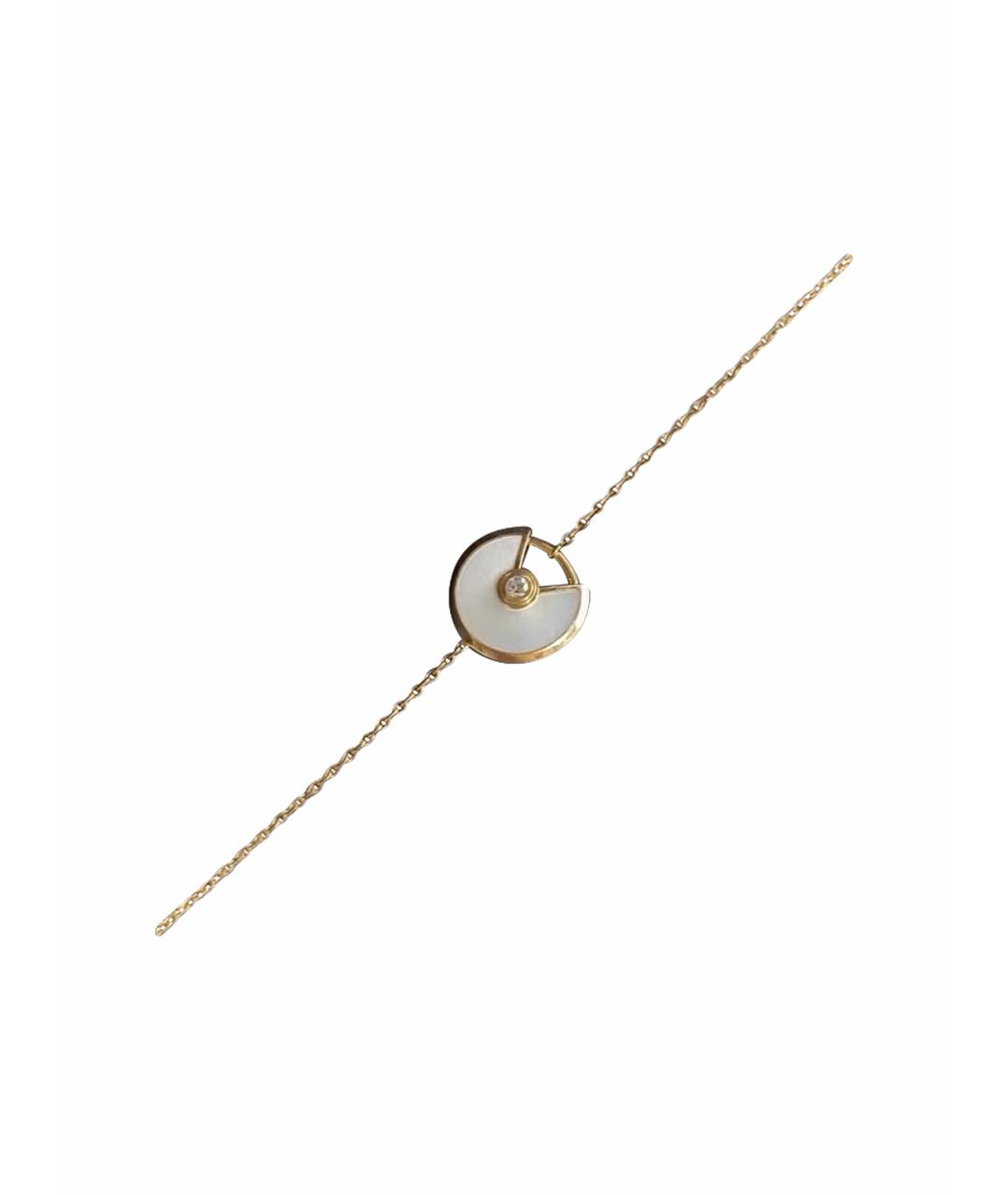 CARTIER Белое колье из желтого золота, фото 1