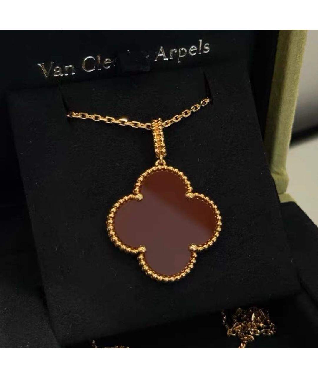 VAN CLEEF & ARPELS Красное колье из розового золота, фото 2