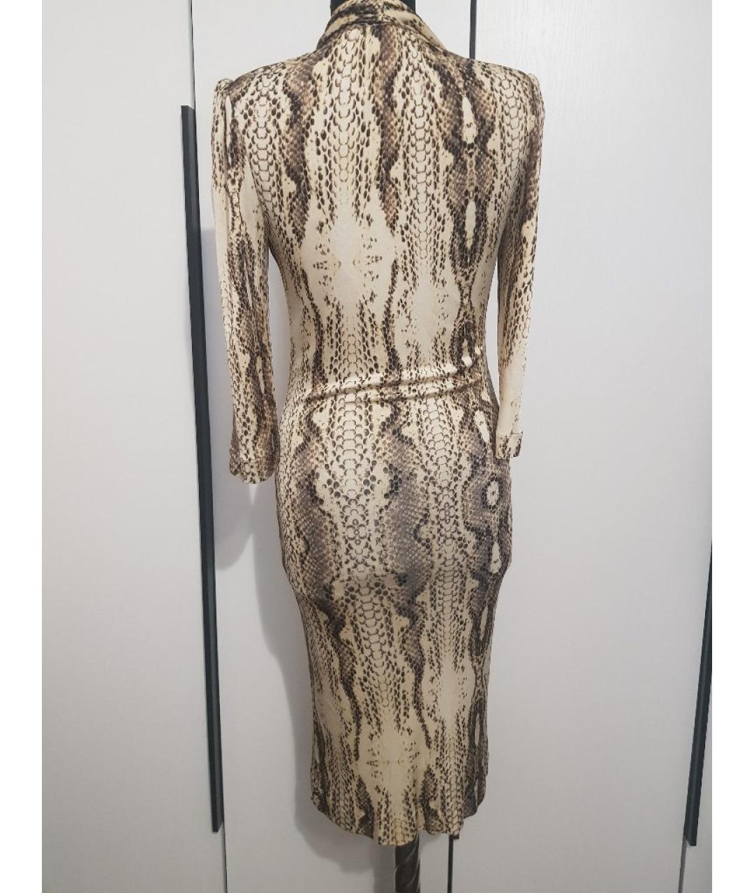 CAVALLI CLASS Мульти вискозное повседневное платье, фото 2