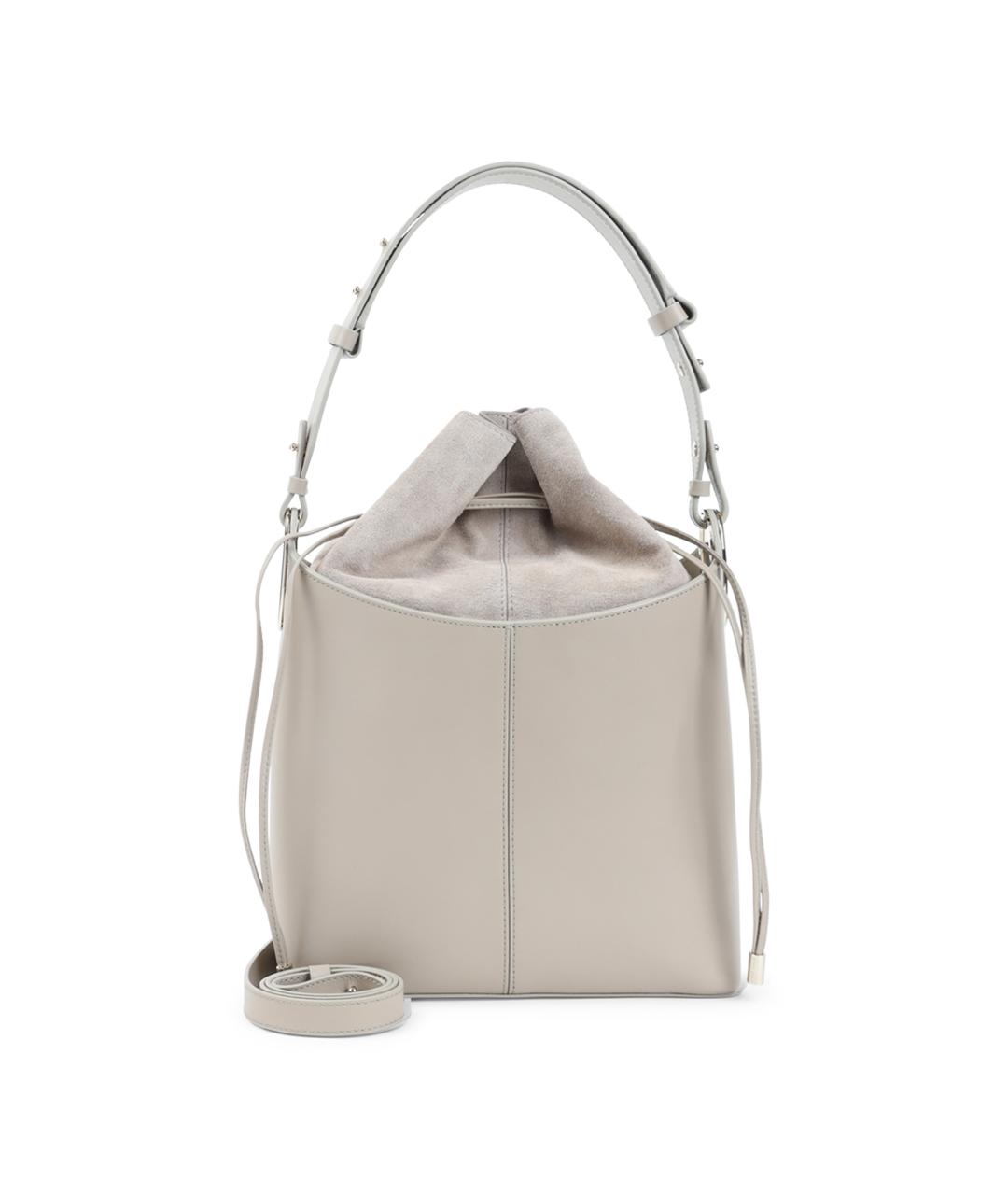 GIORGIO ARMANI Бежевая кожаная сумка через плечо, фото 1