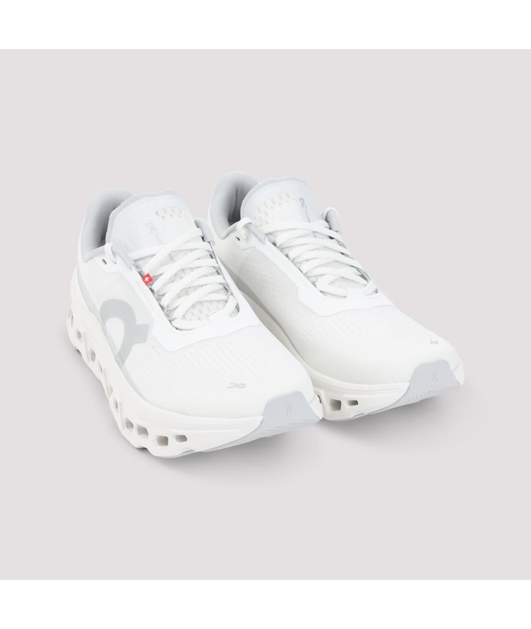 ON Белые текстильные низкие кроссовки / кеды, фото 4