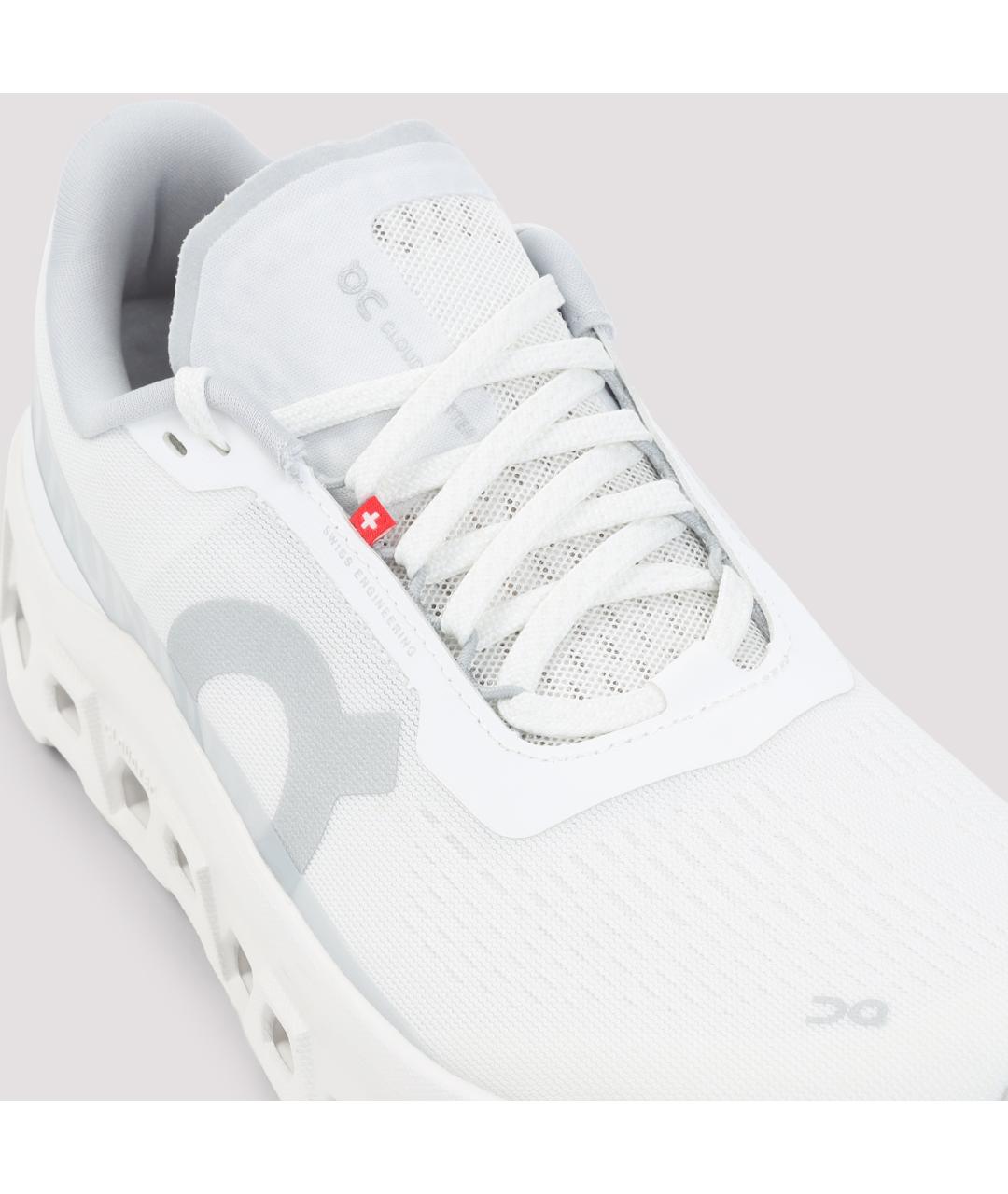 ON Белые текстильные низкие кроссовки / кеды, фото 5