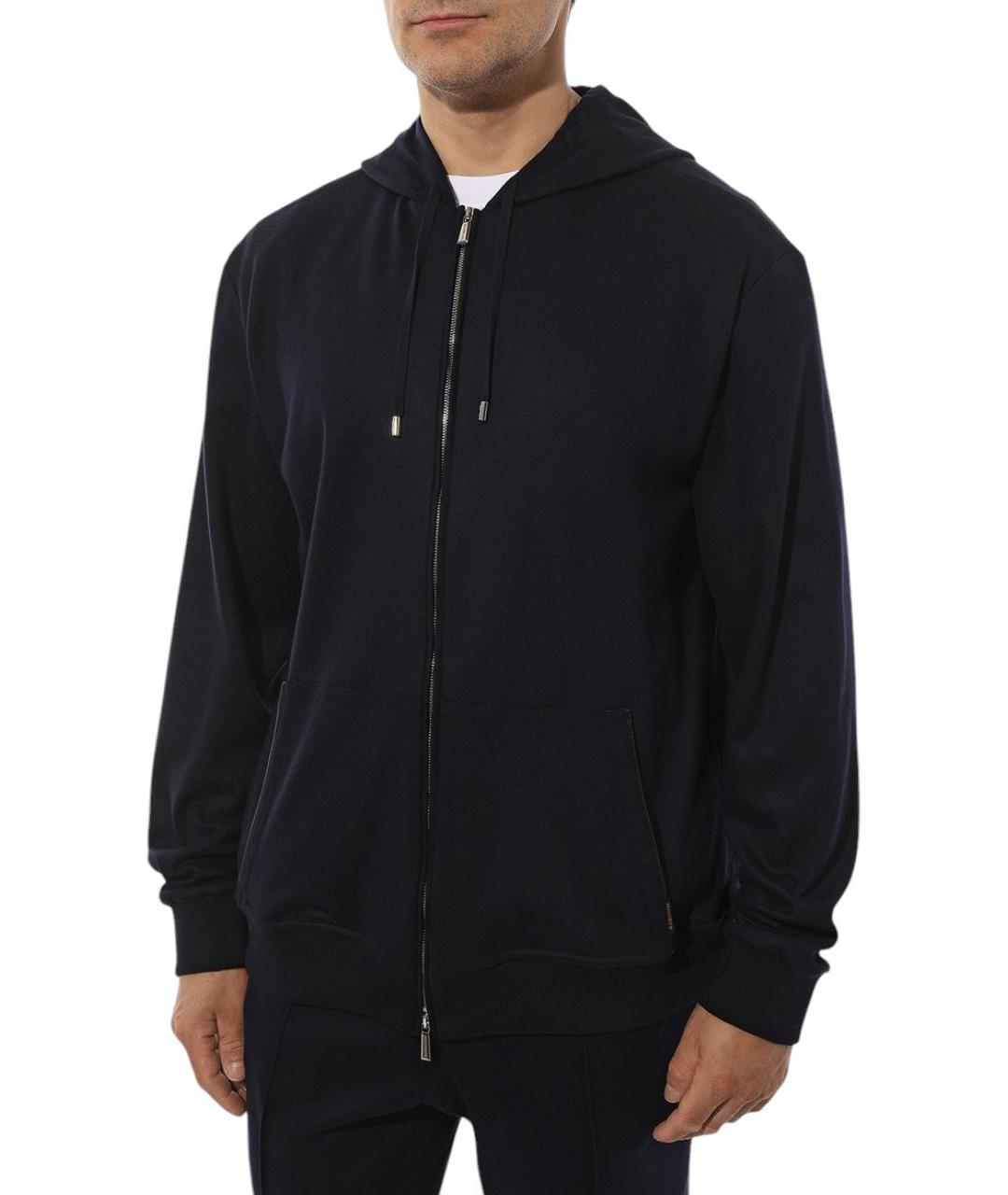 MOORER Темно-синий шерстяной спортивный костюм, фото 3