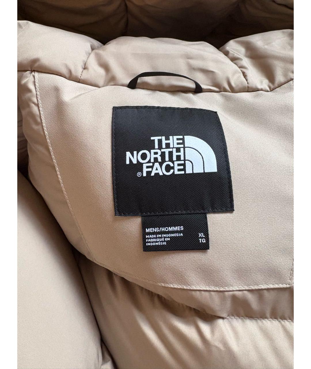 THE NORTH FACE Бежевая полиэстеровая парка, фото 3