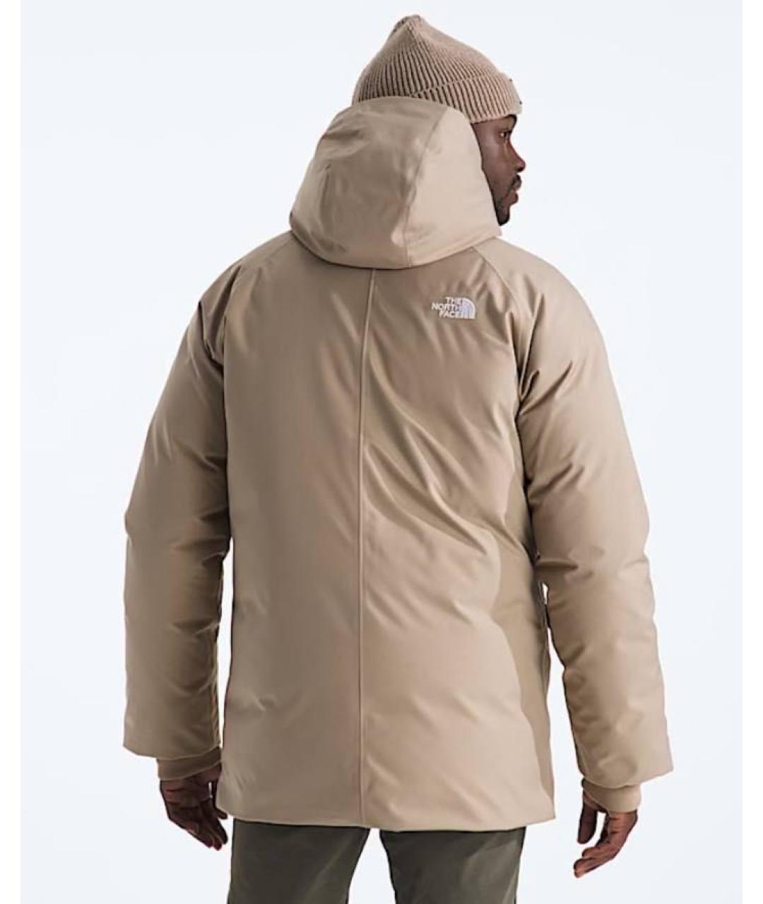 THE NORTH FACE Бежевая полиэстеровая парка, фото 2