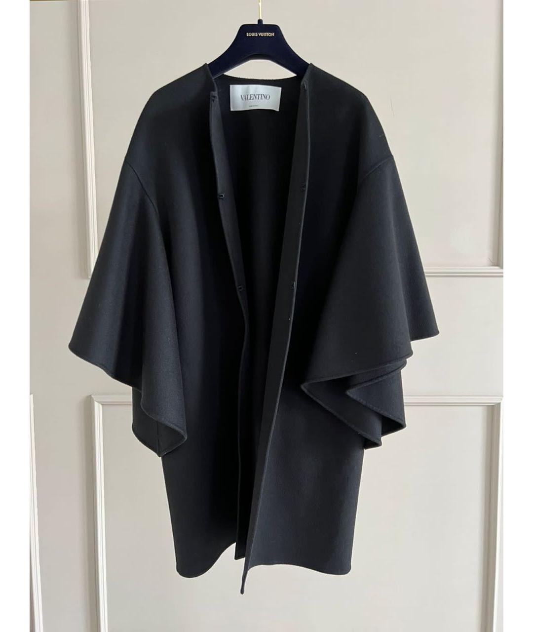 VALENTINO Черное пальто, фото 8