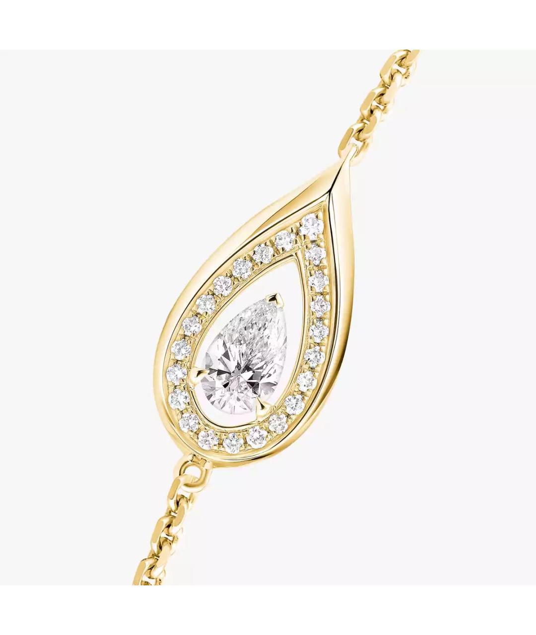 MESSIKA Зеленый браслет из желтого золота, фото 3