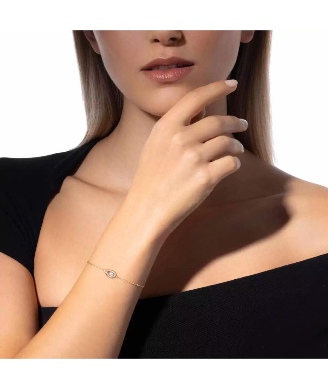 MESSIKA Зеленый браслет из желтого золота, фото 2