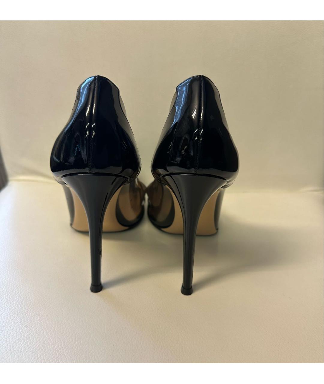 GIANVITO ROSSI Черные кожаные туфли, фото 3