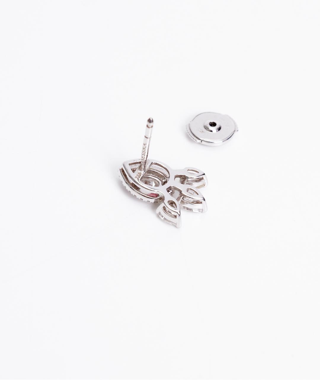 MESSIKA Серебряные серьги из белого золота, фото 5