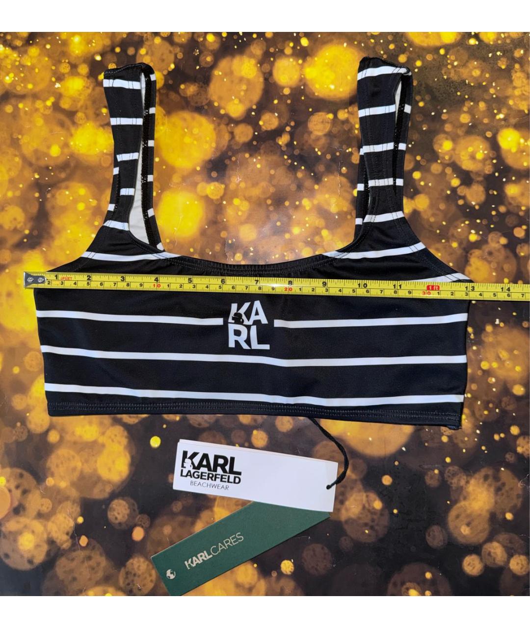 KARL LAGERFELD Мульти полиэстеровый купальник, фото 6