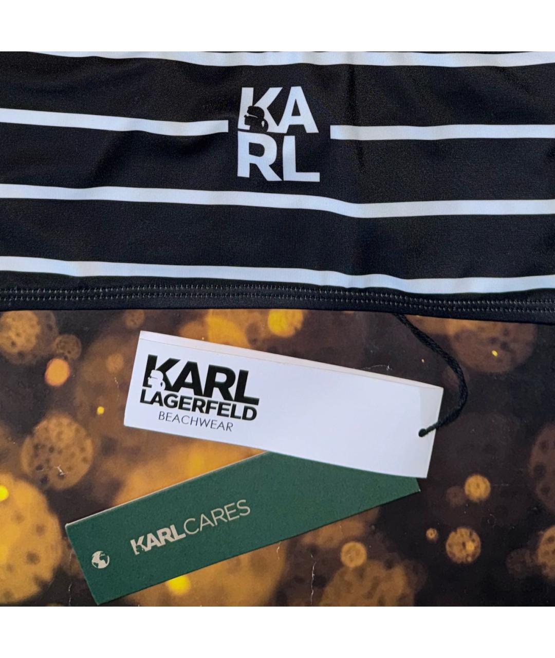 KARL LAGERFELD Мульти полиэстеровый купальник, фото 7