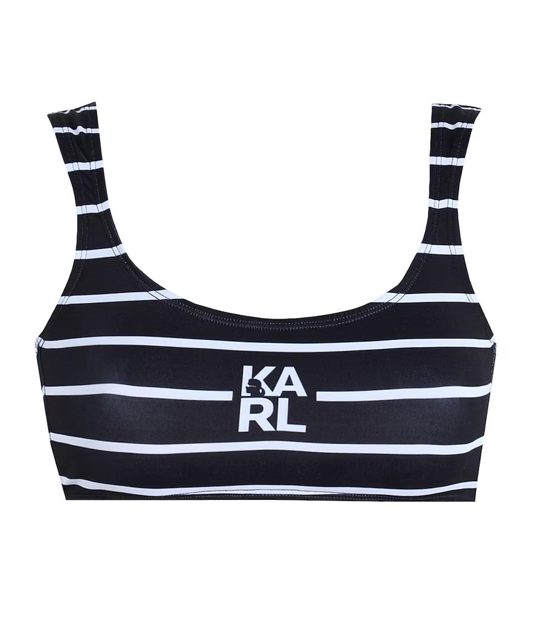 KARL LAGERFELD Мульти полиэстеровый купальник, фото 1