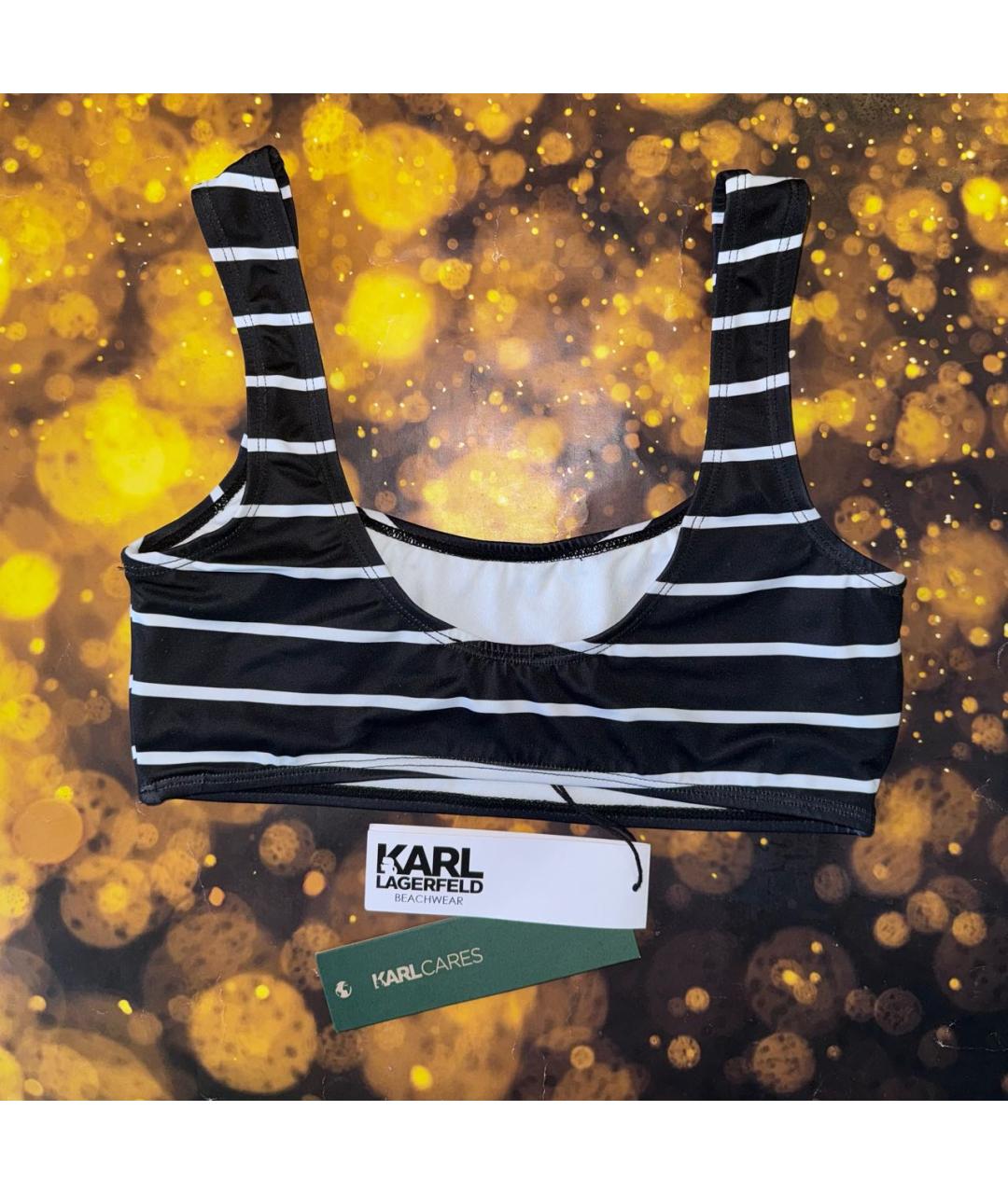 KARL LAGERFELD Мульти полиэстеровый купальник, фото 2