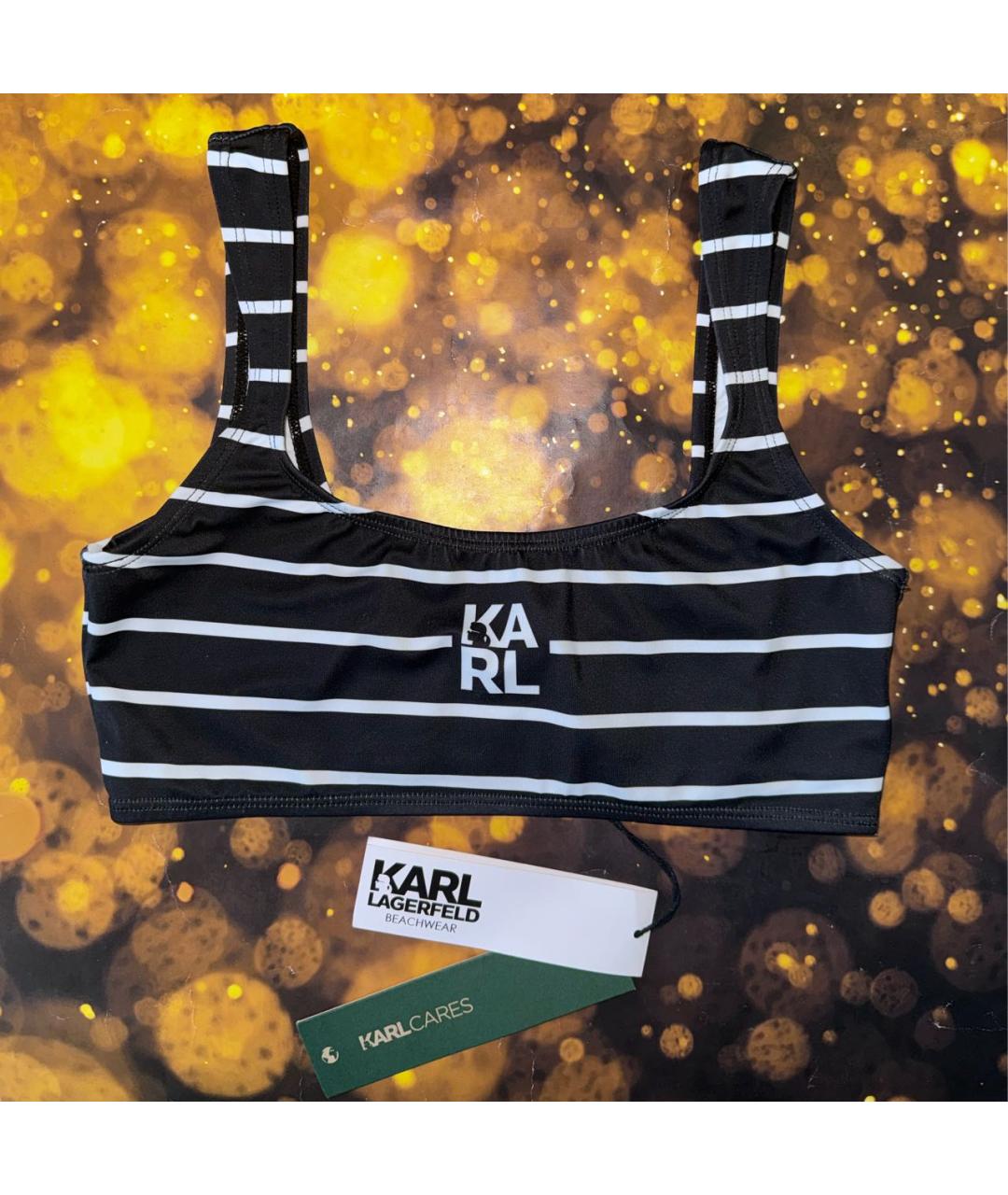 KARL LAGERFELD Мульти полиэстеровый купальник, фото 9