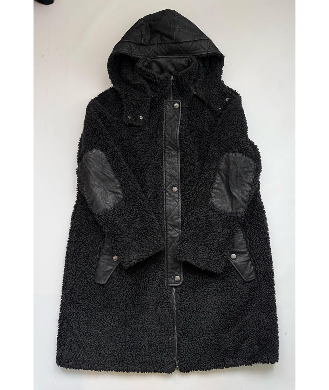 ARMANI EXCHANGE Черная дубленка, фото 6