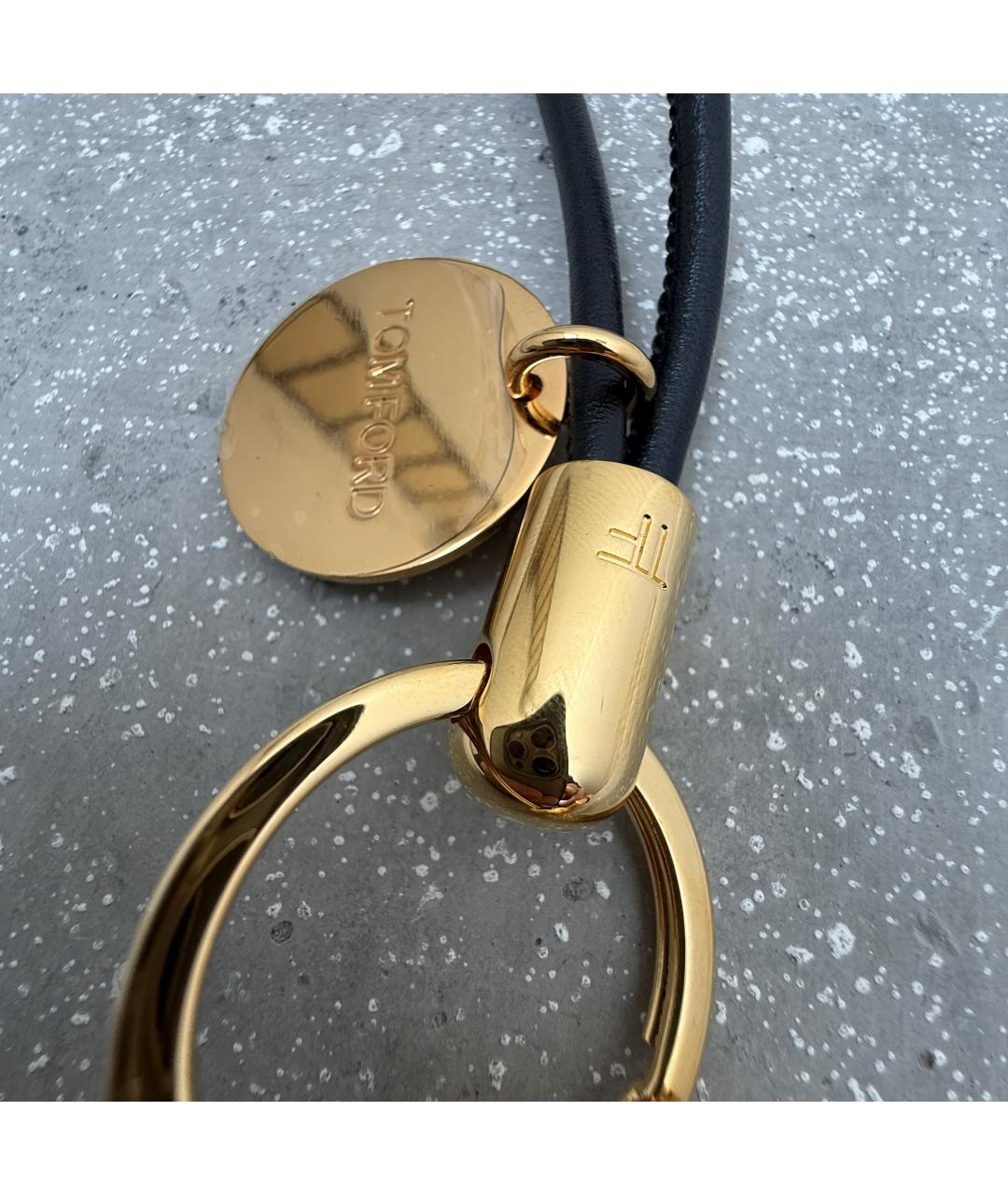TOM FORD Золотой брелок, фото 3
