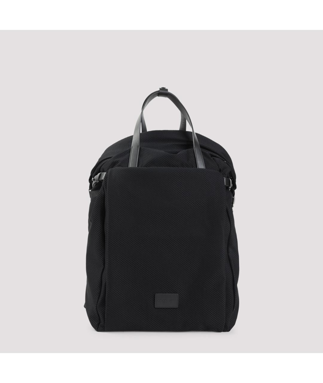 GIORGIO ARMANI Черный синтетический рюкзак, фото 2