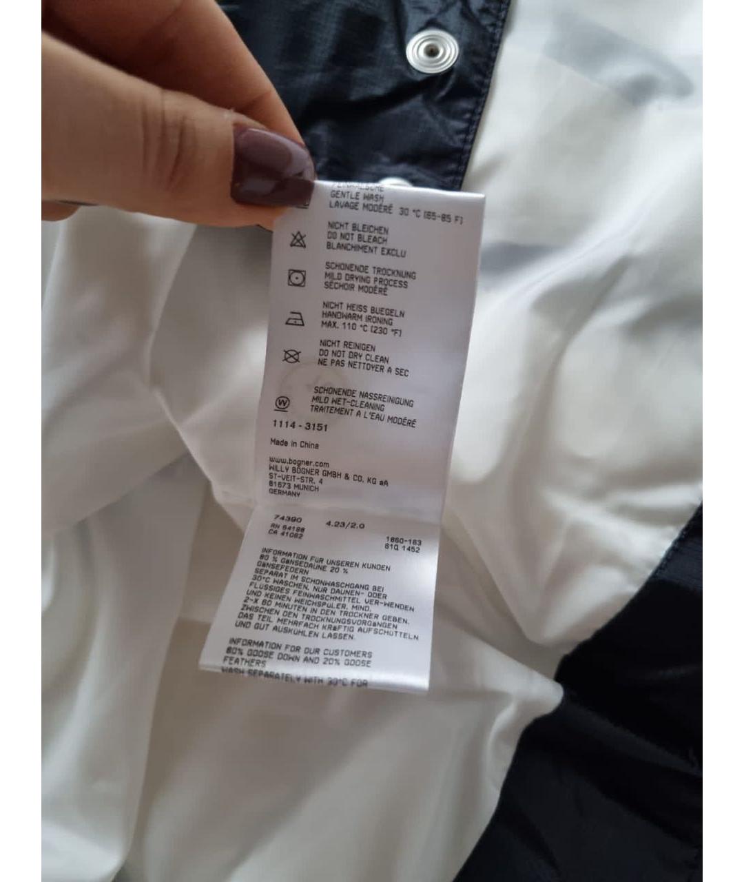 BOGNER Черная куртка, фото 8