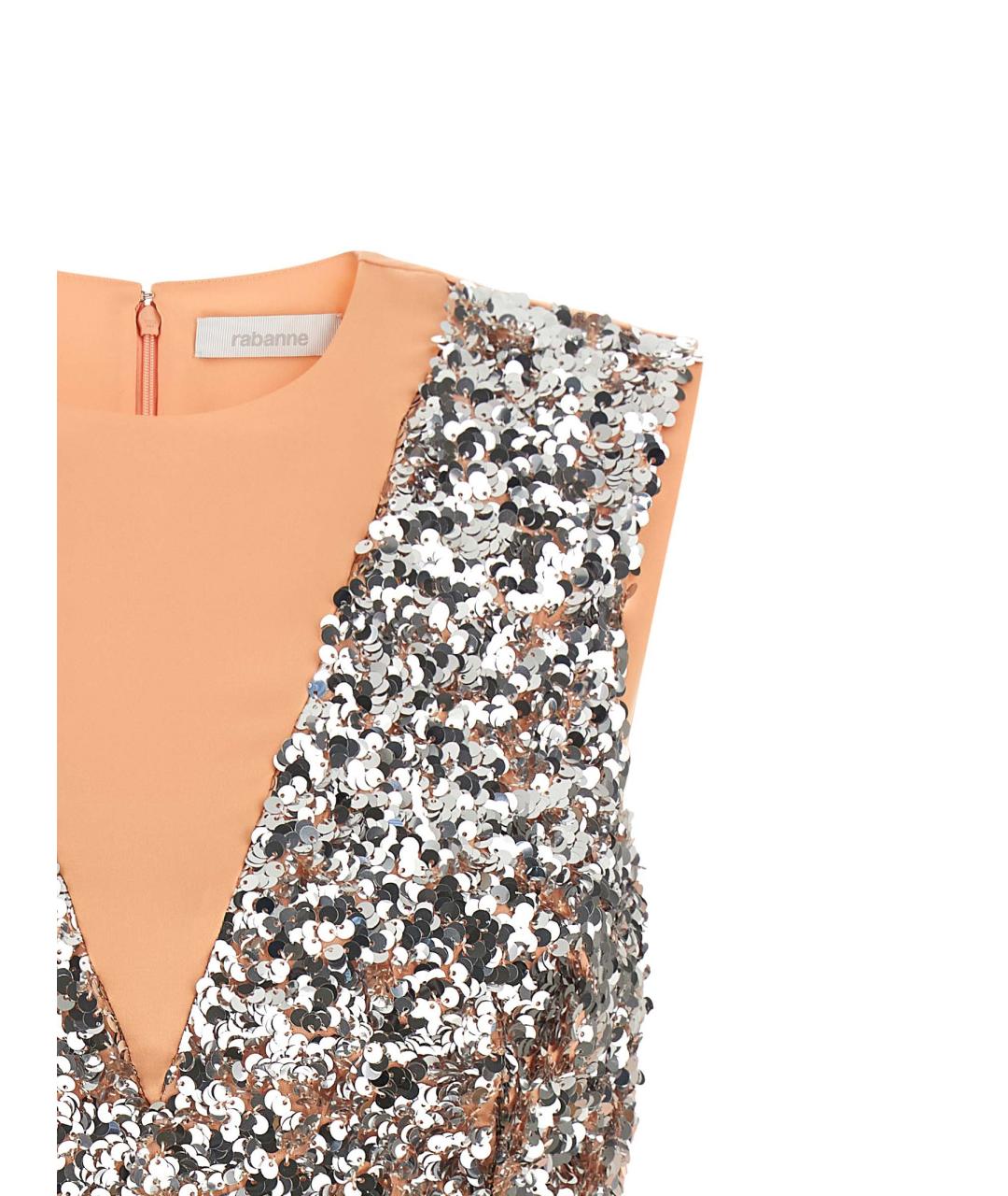 PACO RABANNE Мульти полиэстеровая блузы, фото 3