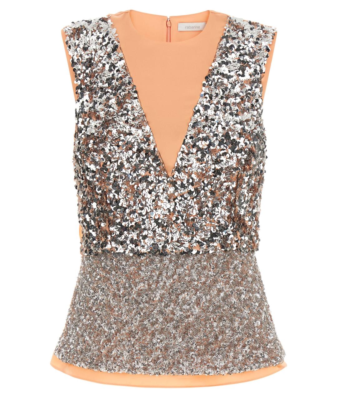 PACO RABANNE Мульти полиэстеровая блузы, фото 1