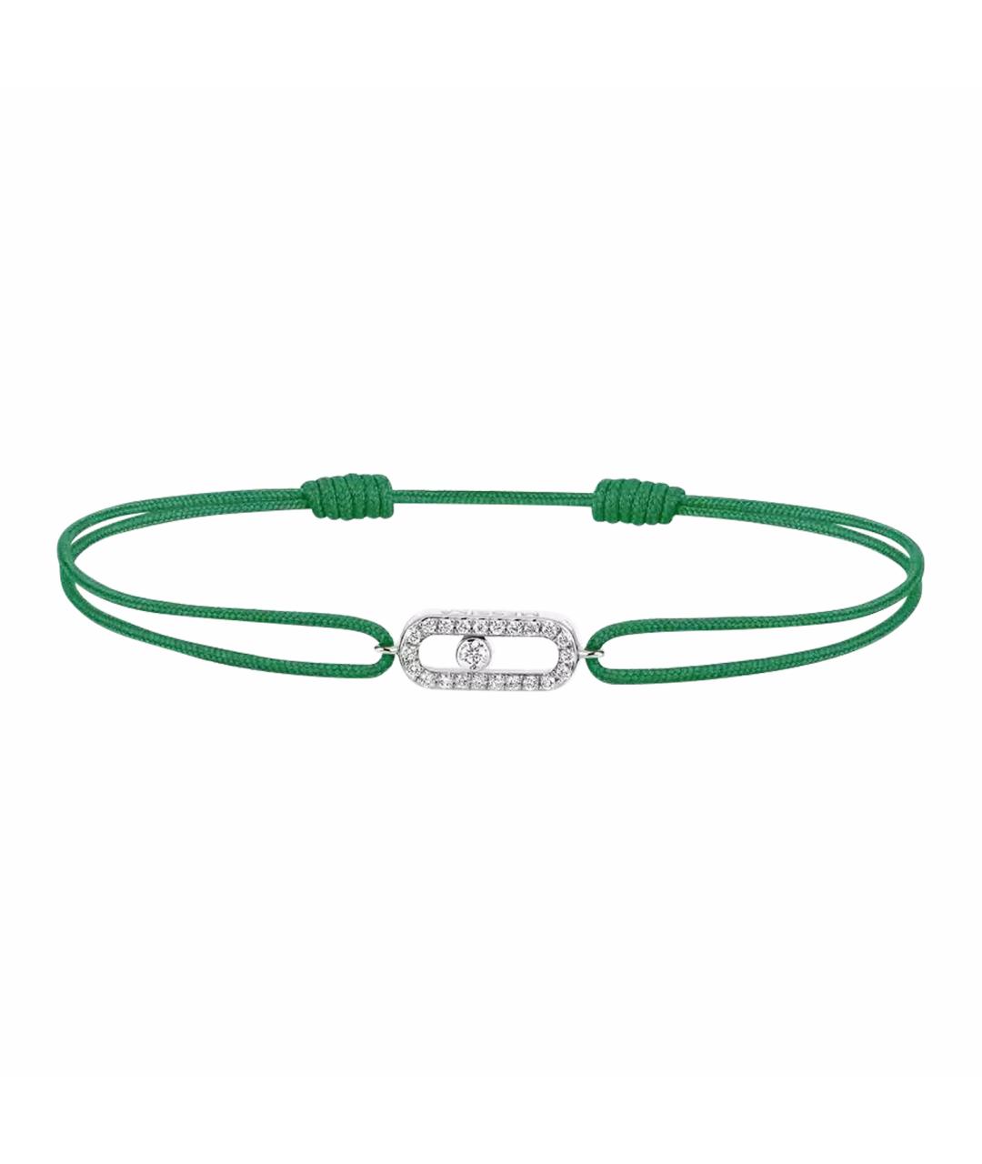 MESSIKA Зеленый браслет из белого золота, фото 1