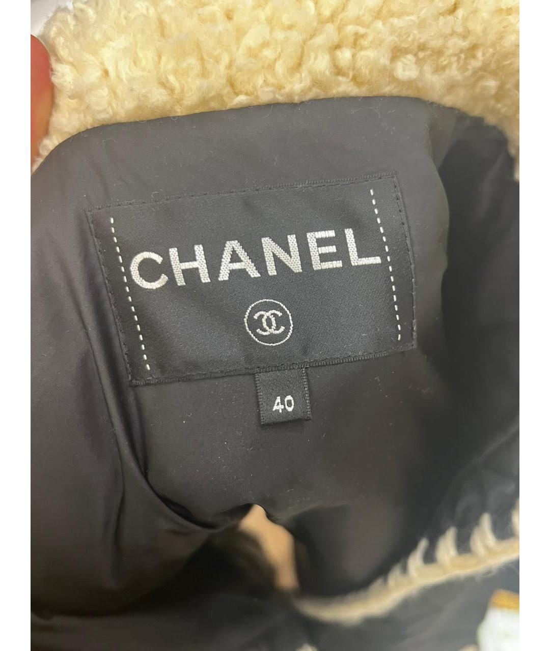 CHANEL Черная куртка, фото 3