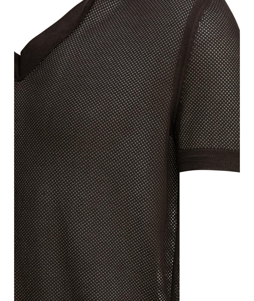 TOM FORD Коричневый шелковый джемпер / свитер, фото 4