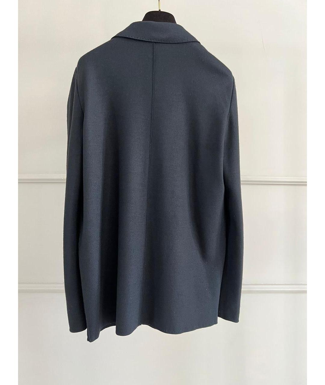 LANVIN Черное пальто, фото 4