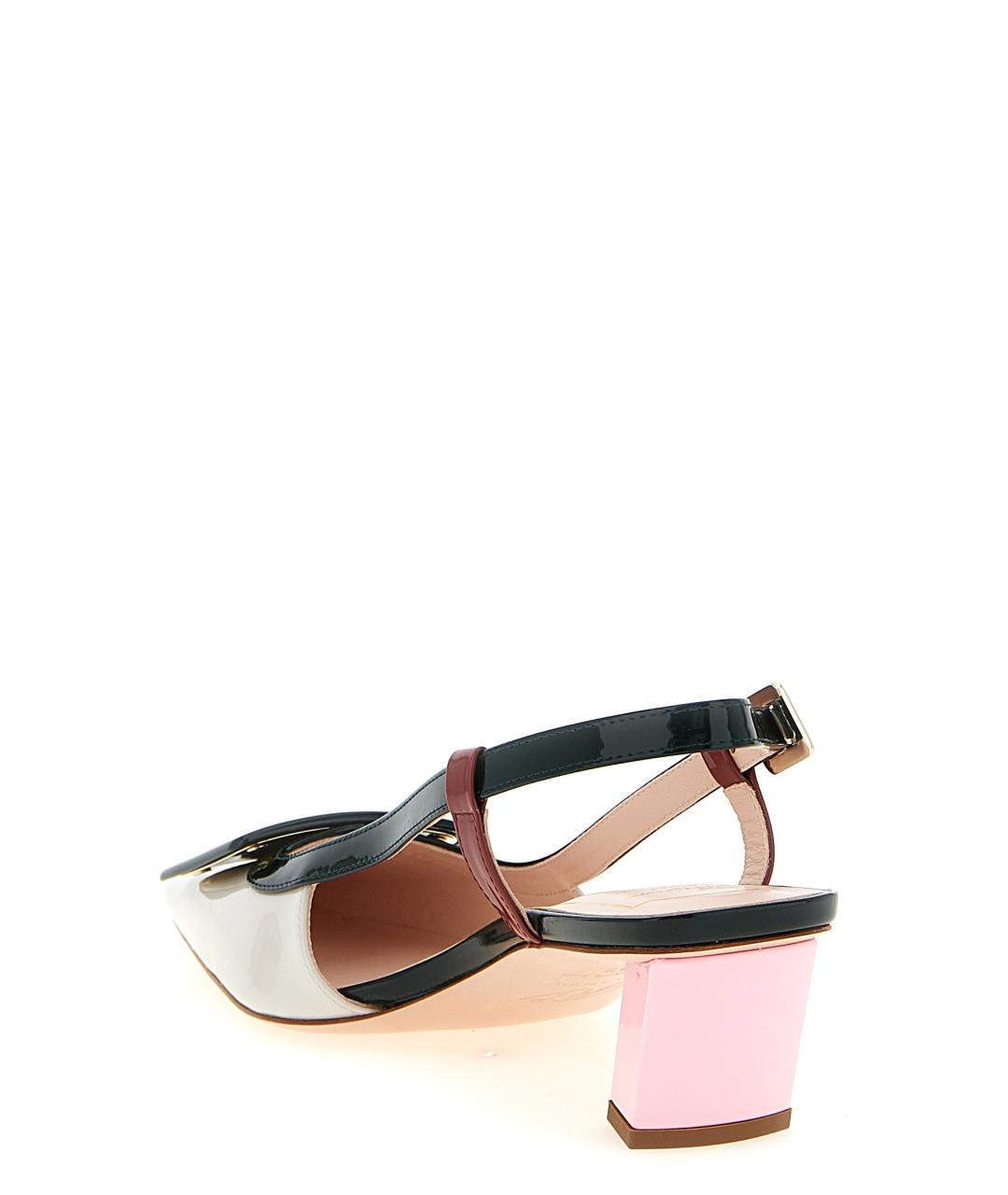 ROGER VIVIER Мульти кожаные туфли, фото 3