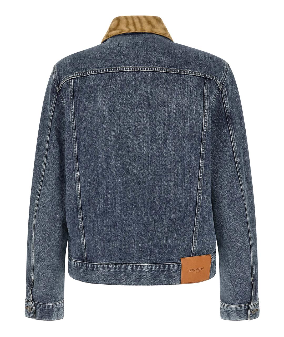 J.W.ANDERSON Синяя хлопковая куртка, фото 2