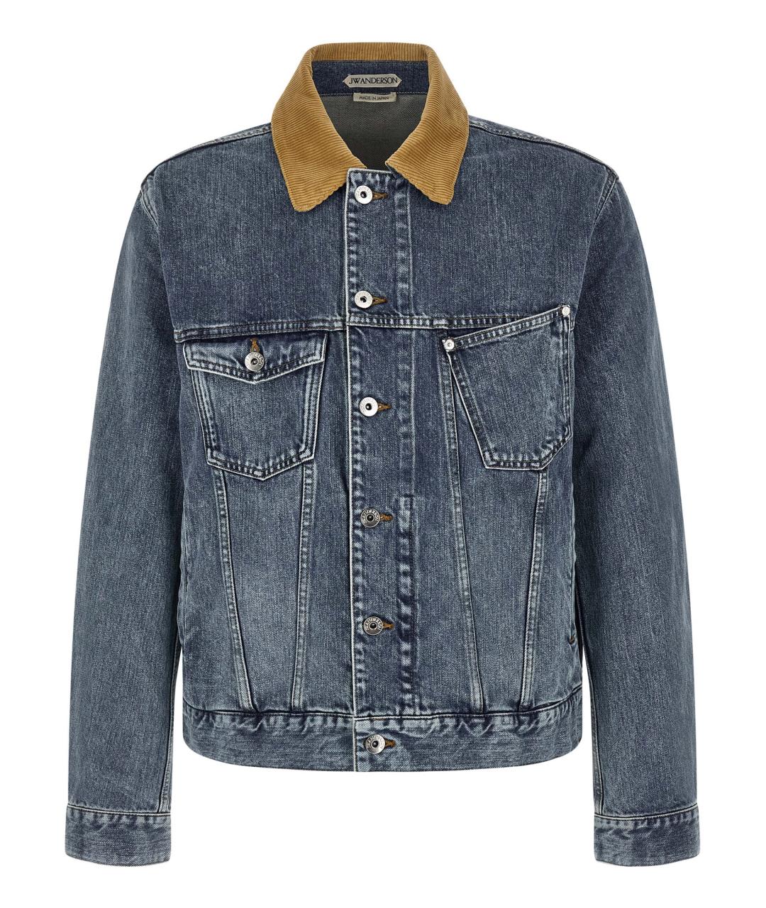 J.W.ANDERSON Синяя хлопковая куртка, фото 1