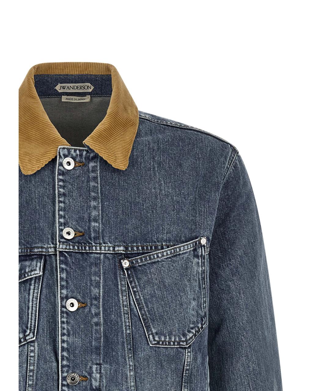 J.W.ANDERSON Синяя хлопковая куртка, фото 3