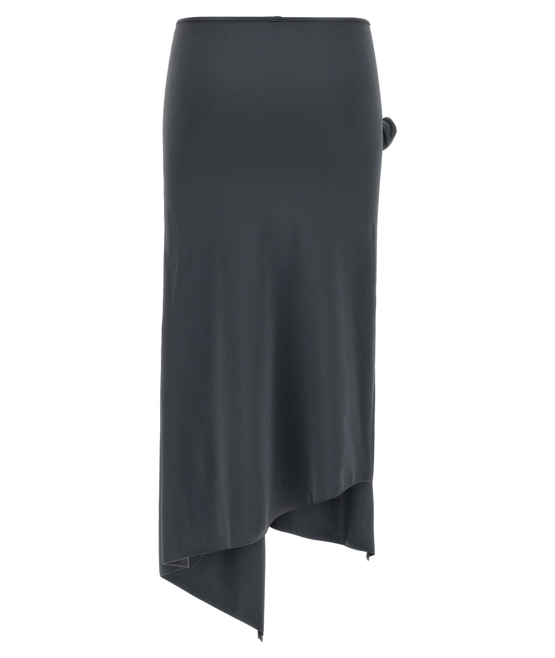 COPERNI Серая полиамидовая юбка миди, фото 2