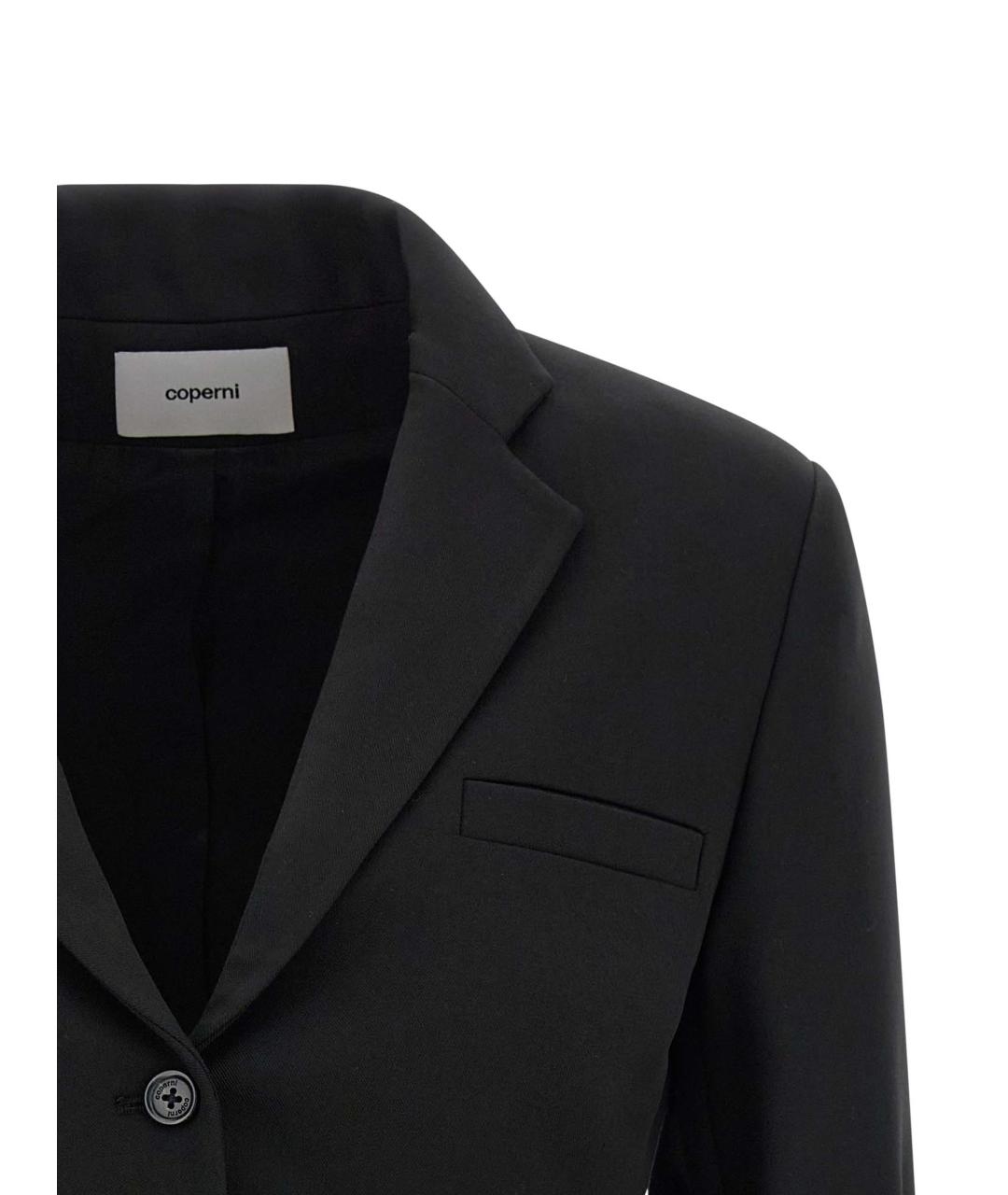 COPERNI Черный вискозный жакет/пиджак, фото 3