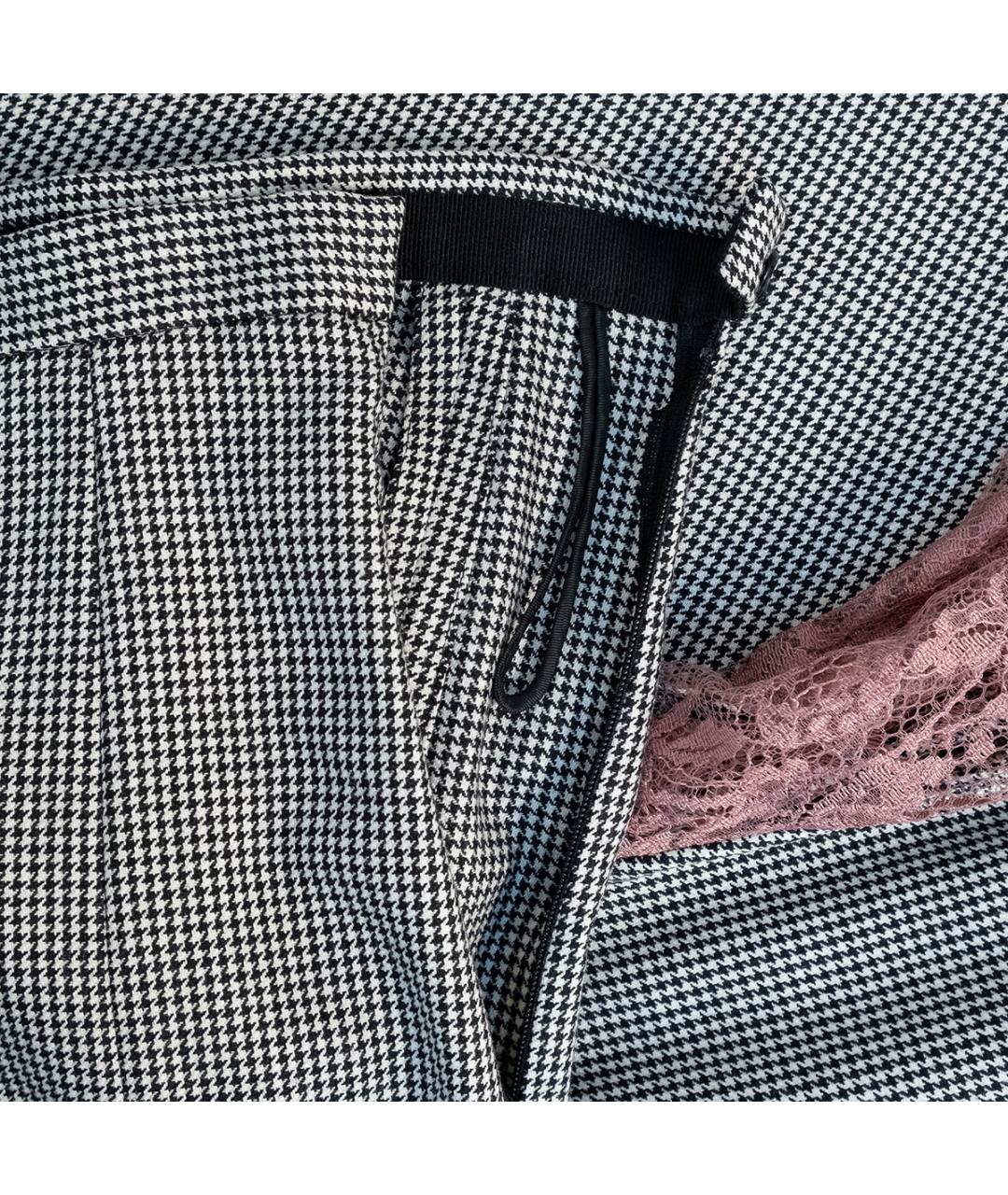 DOLCE&GABBANA Мульти шерстяная юбка миди, фото 4