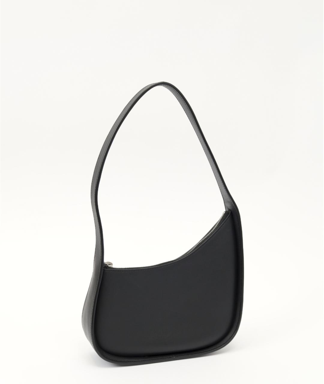 THE ROW Черная кожаная сумка через плечо, фото 2