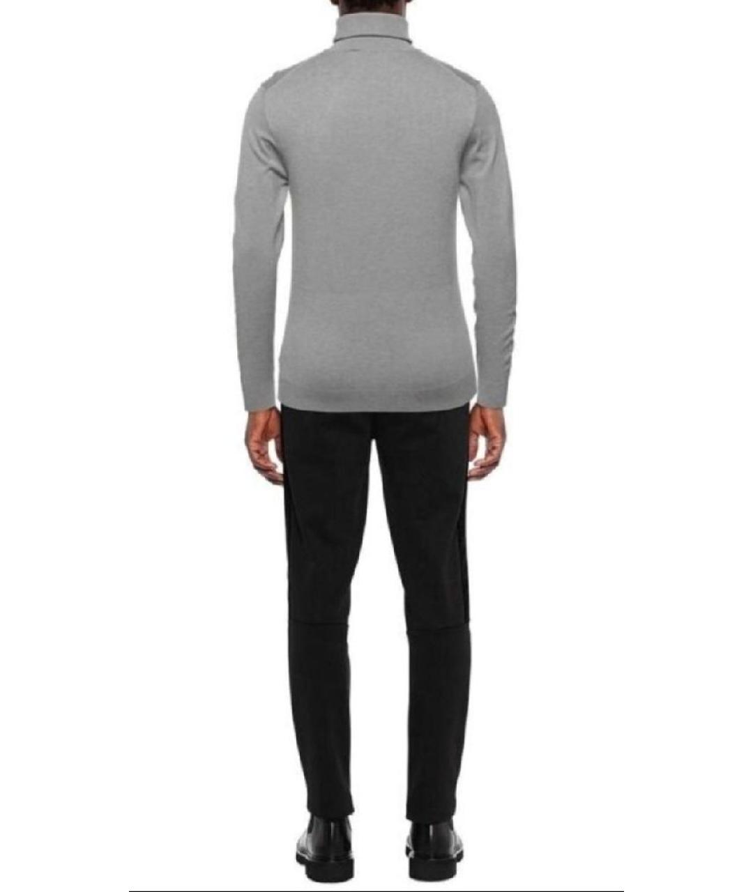 JOHN RICHMOND Серая вискозная водолазка, фото 6