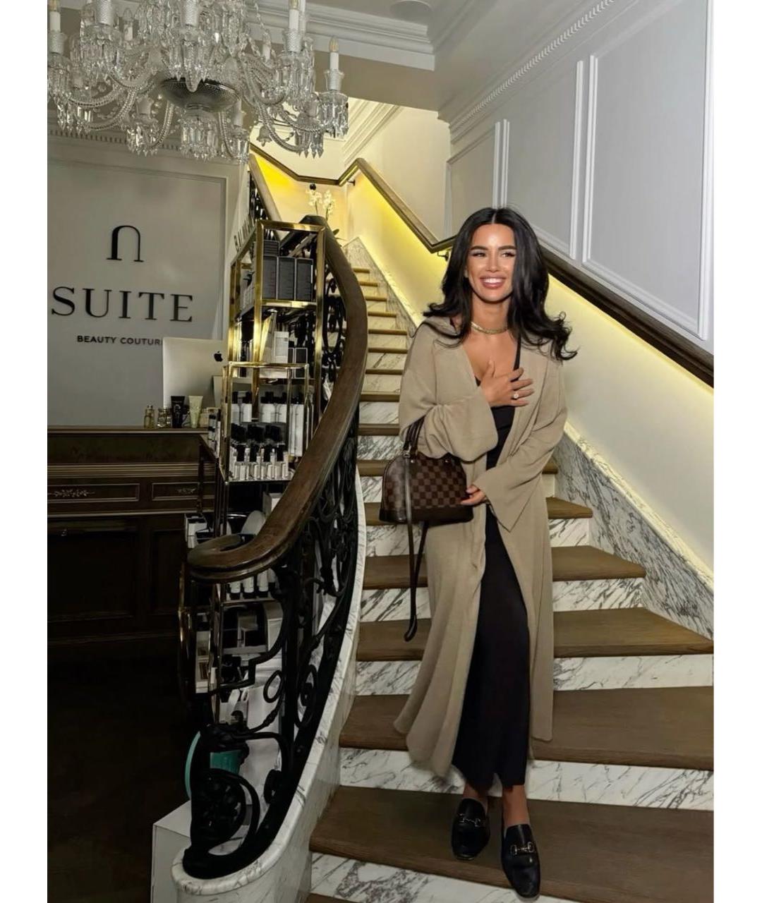 LOUIS VUITTON Коричневая сумка с короткими ручками, фото 8