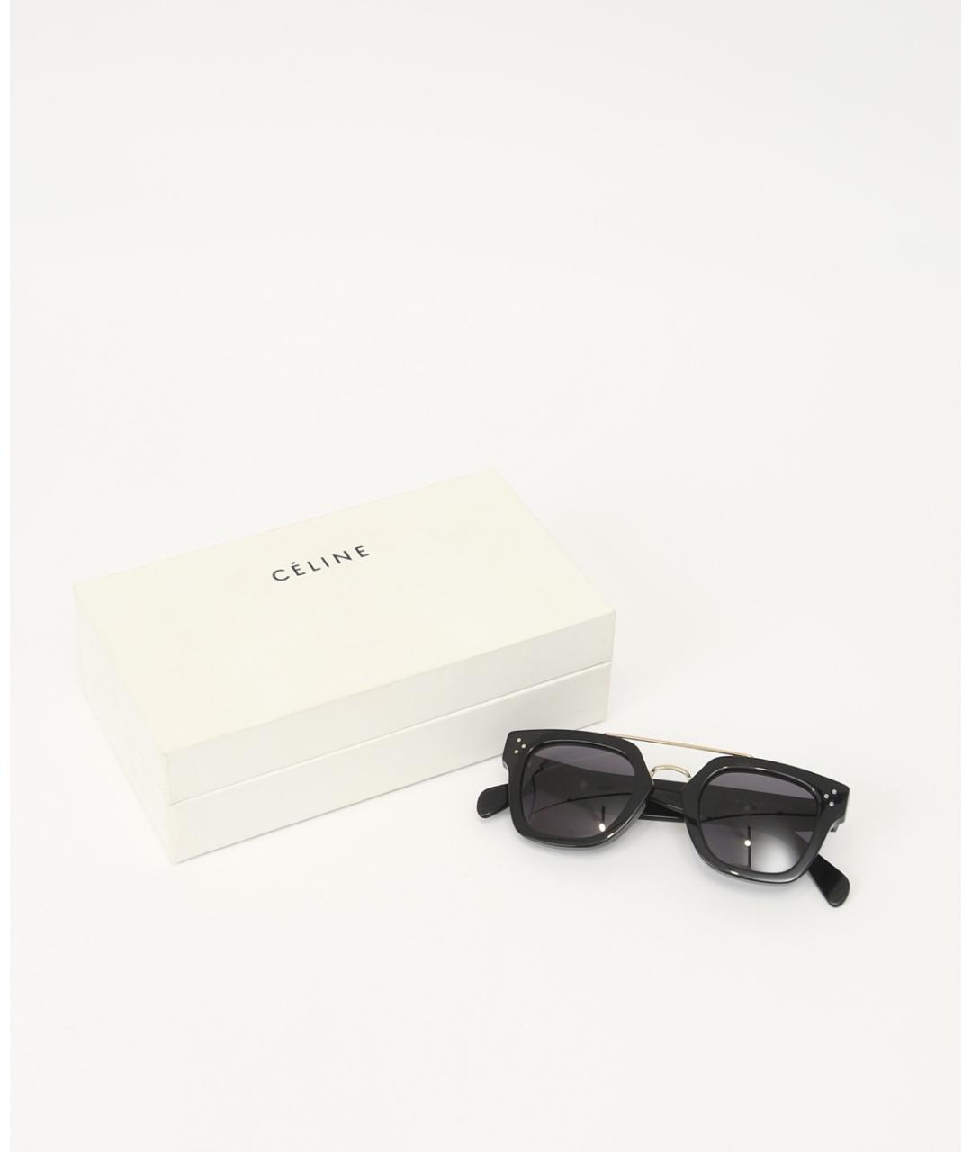 CELINE Черные солнцезащитные очки, фото 5