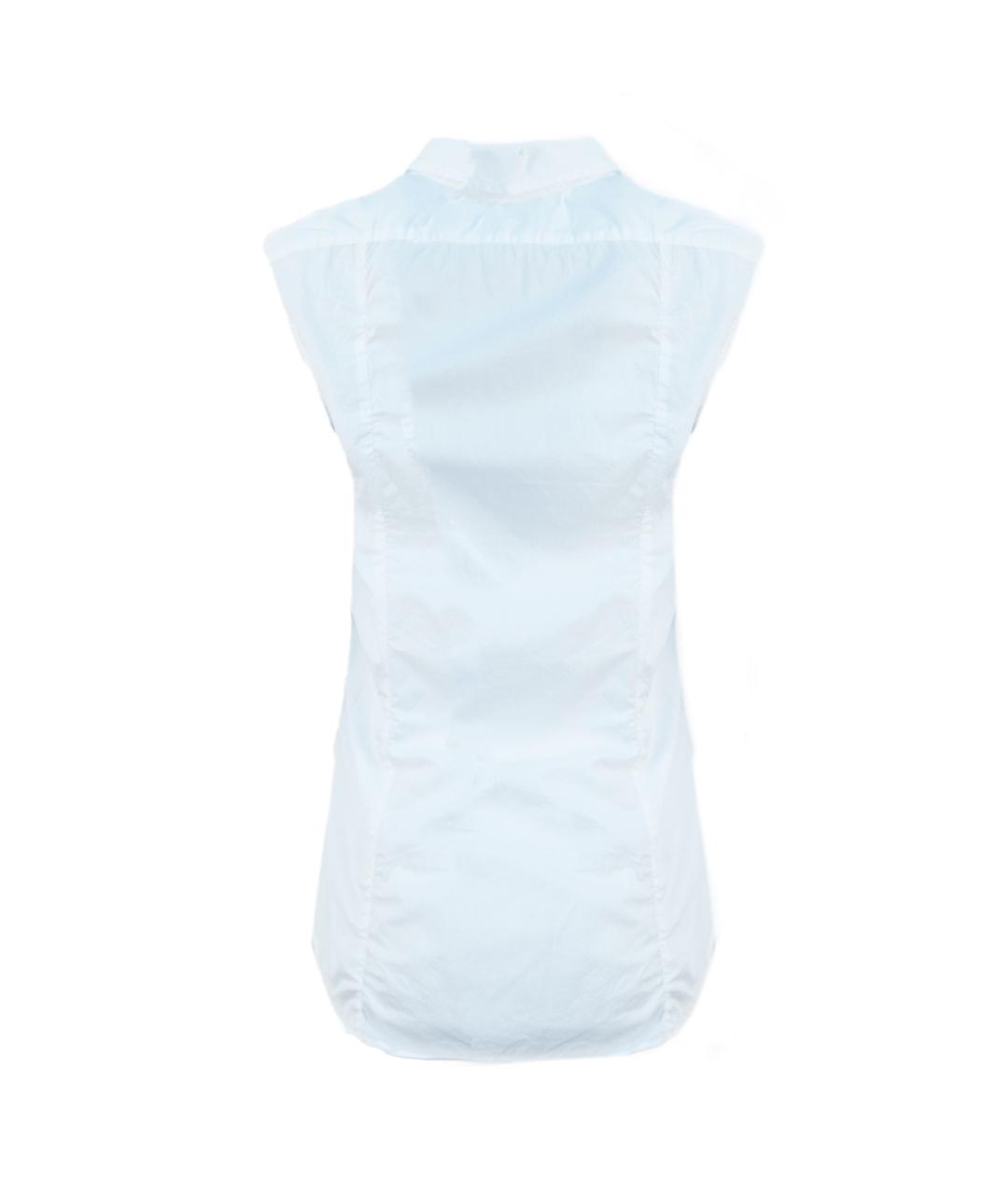 DOLCE&GABBANA Белая хлопковая блузы, фото 2