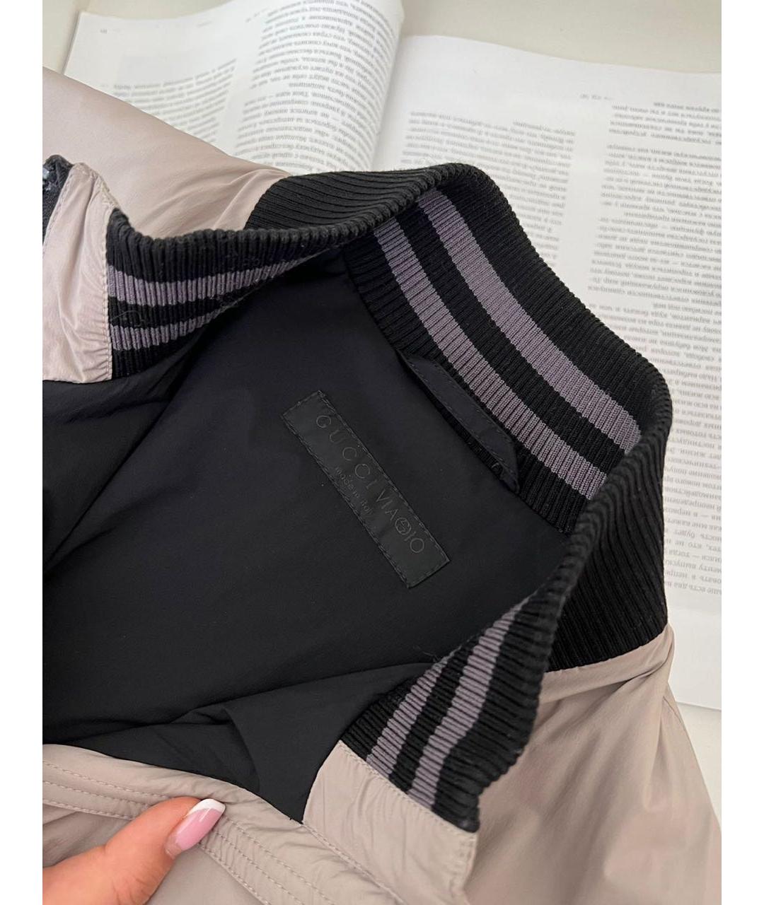 GUCCI Серая спортивная куртка, фото 4