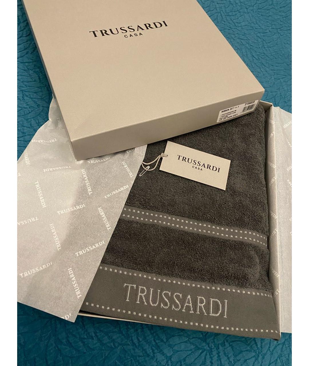 TRUSSARDI Хлопковое полотенце, фото 2